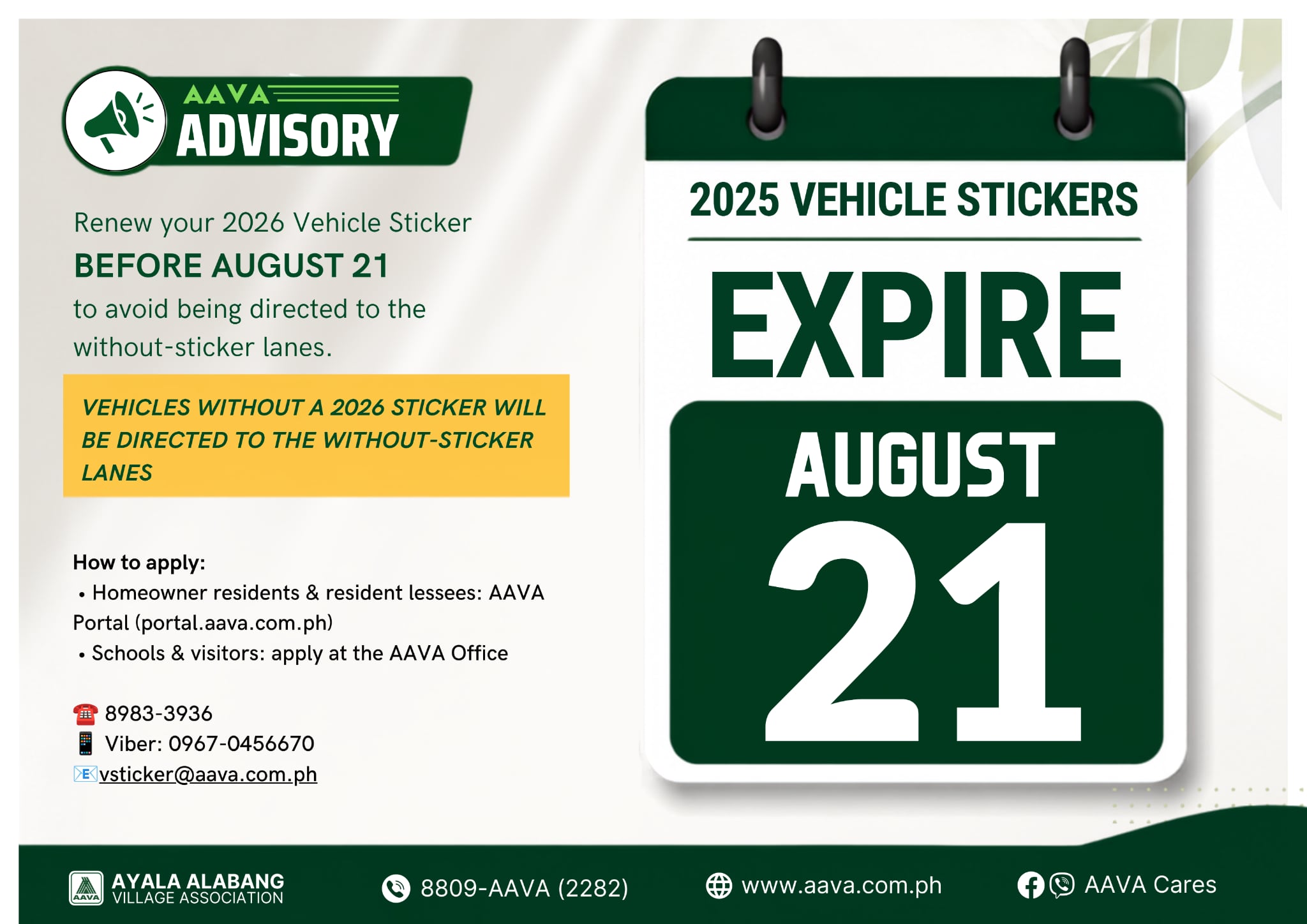 2025 Vehicle Sticker