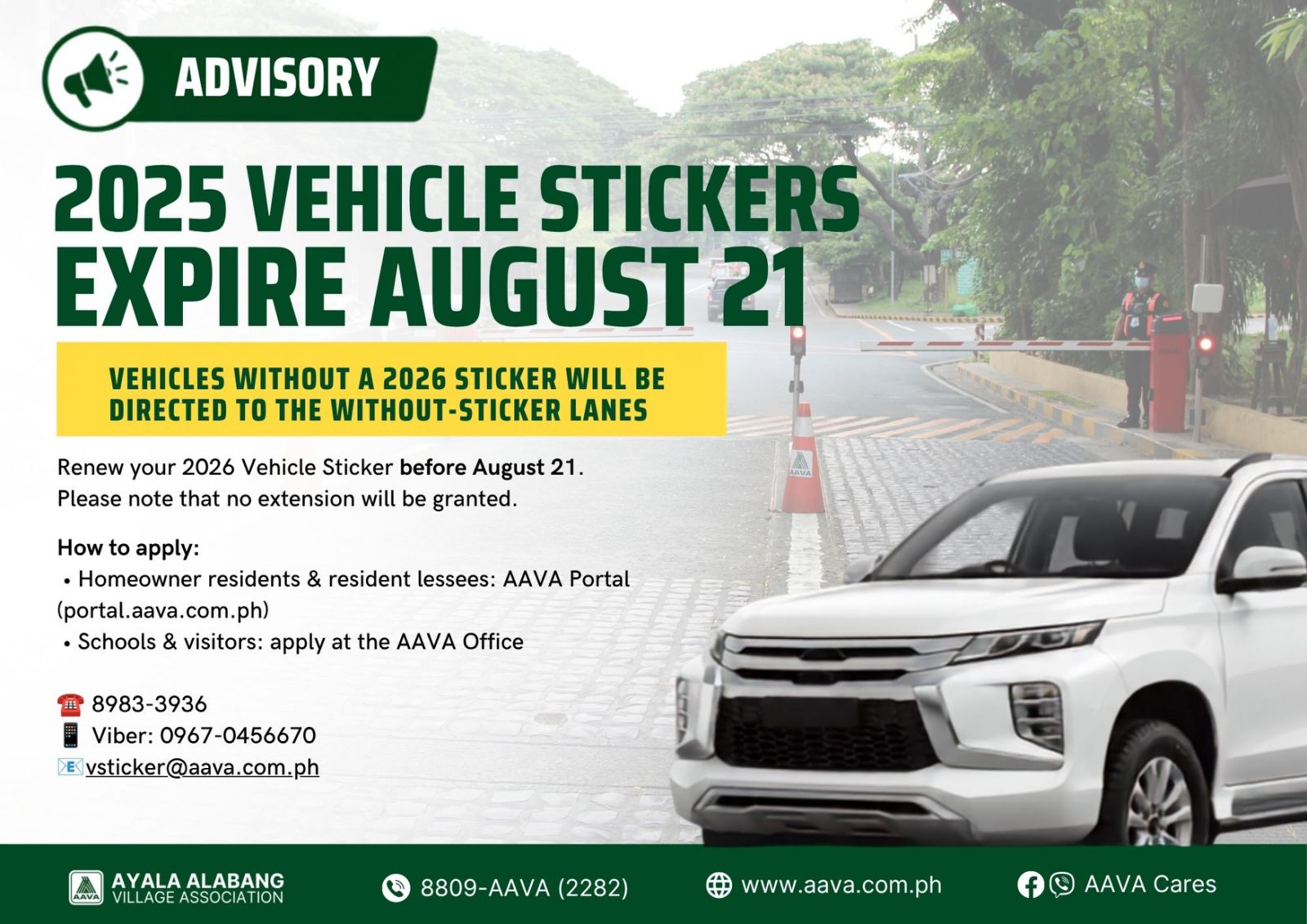 2025 Vehicle Sticker